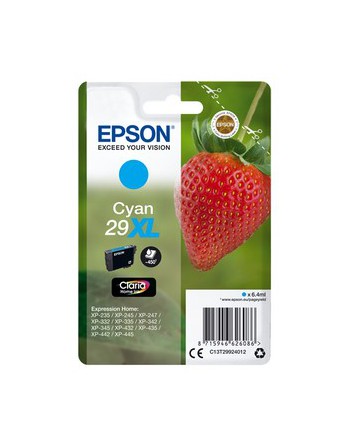 EPSON INKJET ORIGINAL C13T29924010 CYAN 450K - C13T29924010 / N?29XL