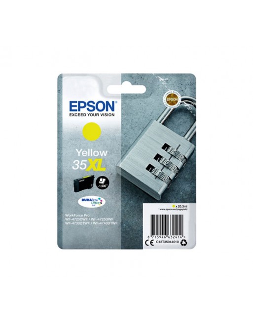 EPSON INKJET ORIGINAL C13T35944010 AMARILLO 2000K - C13T35944010 / N?35XL
