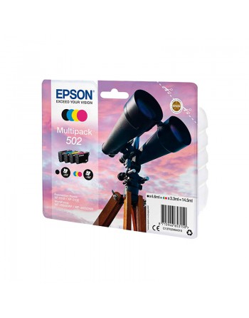 EPSON MULTIPACK 4 INKJET ORIGINAL C13T02V64010 - C13T02V64010 / N? 502