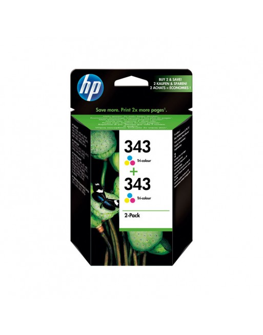 HP INKJET TRICOLOR ORIGINAL CB332EE. N?343X2 - CB332EE / N?343X2