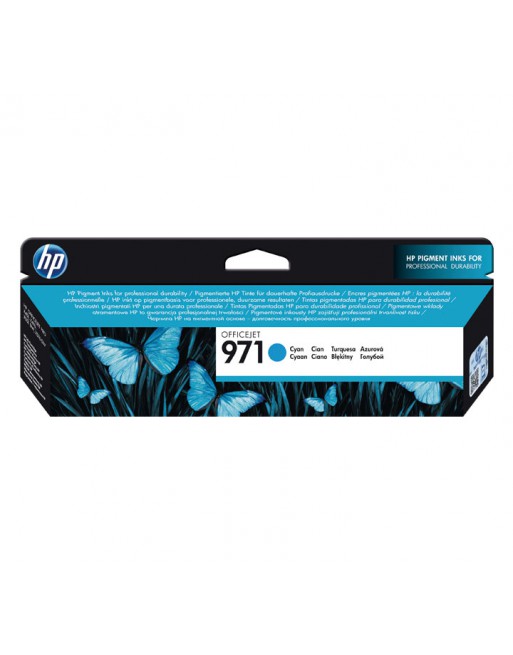 HP INKJET ORIGINAL CN622A CYAN N?971 - CN622A / N?971