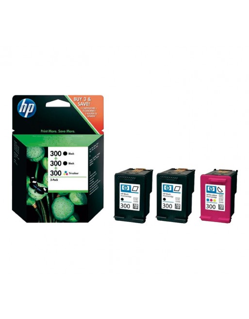 HP INKJET ORIGINAL SD518AE 2NEGRO+1COLOR 300 - SD518AE / N?300