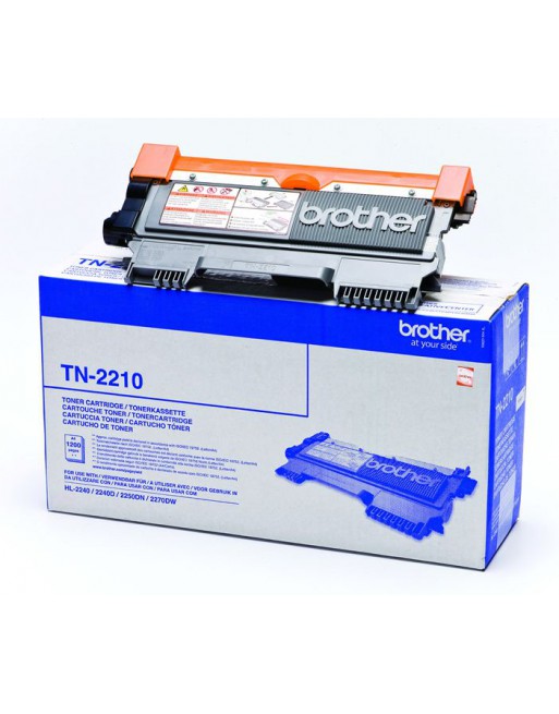 BROTHER TONER ORIGINAL TN-2210 NEGRO - TN-2210 / TN2210