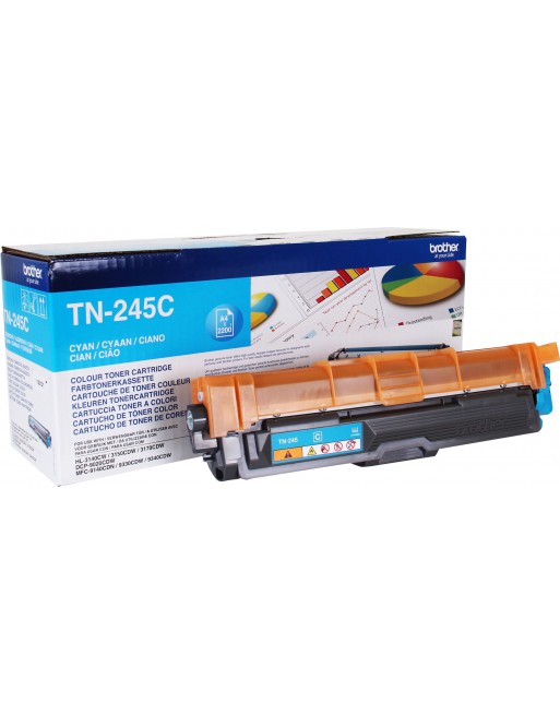 BROTHER TONER ORIGINAL TN245C CIAN 2200K - TN-245C / TN245C