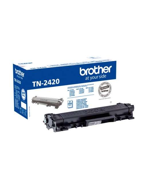BROTHER TONER ORIGINAL TN-2420 NEGRO 3000K - TN-2420 / TN2420