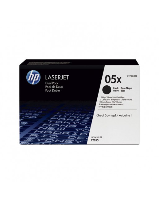 HP TONER LASER X2 ORIGINAL NEGRO - CE505XD