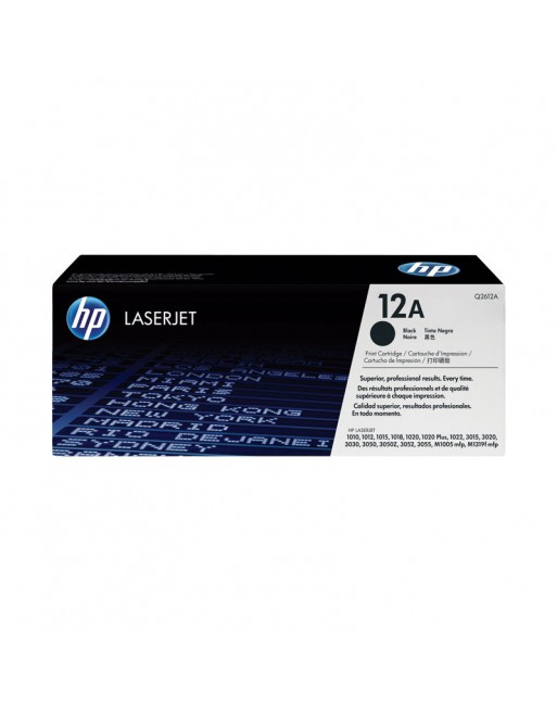 HP TONER LASER NEGRO ORIGINAL - Q2612A