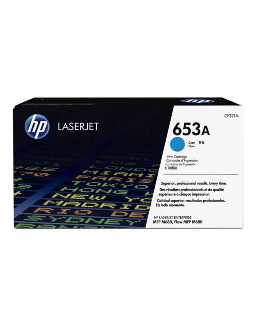 HP TONER ORIGINAL CF321A CYAN - CF321A / N?653A