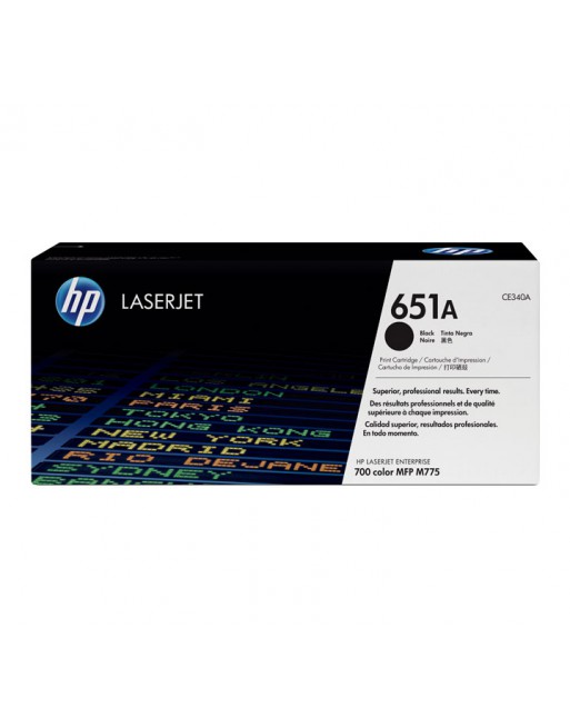 HP TONER ORIGINAL CE340A NEGRO 13500K - CE340A / N?651A