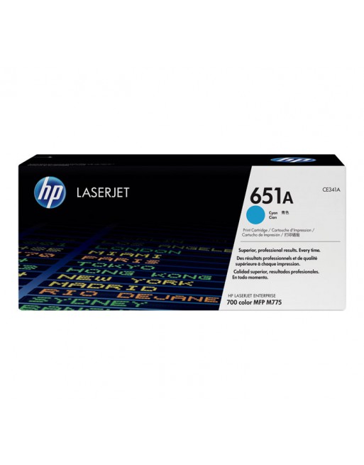 HP TONER ORIGINAL CE341A CYAN 16000K - CE341A / N?651A