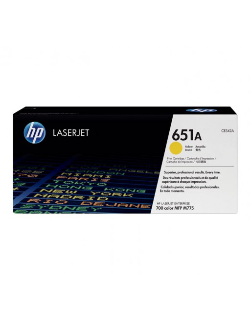 HP TONER ORIGINAL CE342A AMARILLO 16000K - CE342A / N?651A