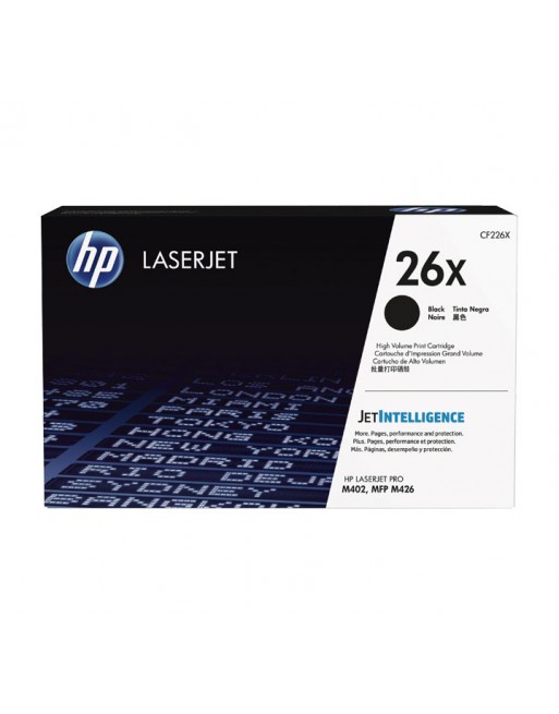 HP TONER ORIGINAL CF226X NEGRO N?26X 9000K - CF226X / N?26X