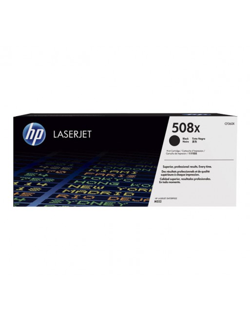 HP TONER ORIGINAL CF360X NEGRO 508X 12500K - CF360X / N?508X