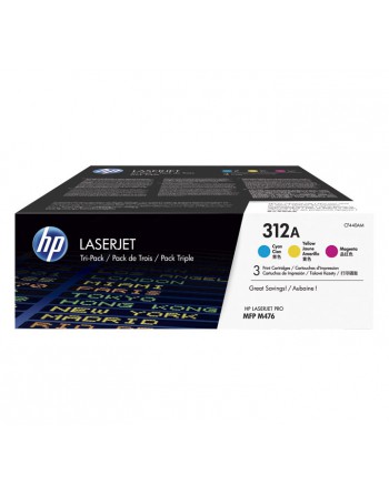 HP PACK 3 TONER ORIGINAL CF440AM MULTICOLOR 312A - CF440AM / N?312A