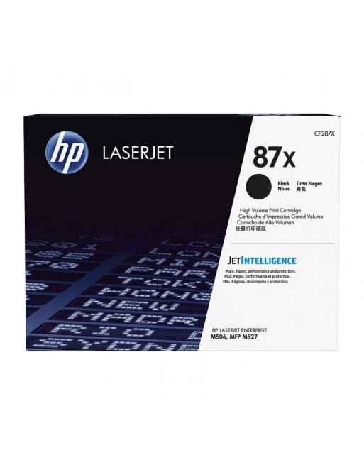 HP TONER ORIGINAL CF287X NEGRO N?87X 18000K - CF287X / N?87X