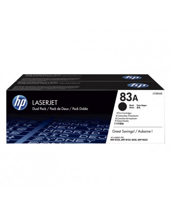 HP PACK 2 TONER ORIGINAL CF283AD NEGRO - CF283AD / N?83A