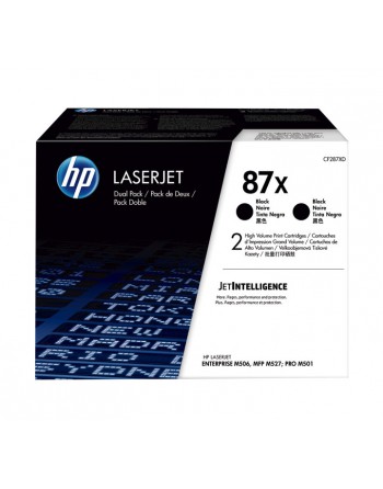 HP TONER ORIGINAL CF287XD NEGRO DUO PACK 18000K - CF287XD / N?87X