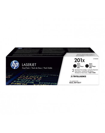 HP TONER ORIGINAL CF400XD NEGRO DUO PACK 2800K - CF400XD / N?201X