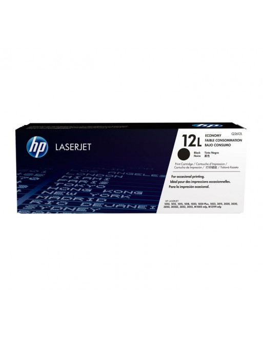 HP TONER ORIGINAL Q2612L NEGRO 12L 1000K - Q2612L / N?12L