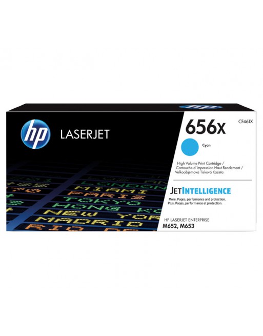 HP TONER ORIGINA CF461X CYAN N?656X 22000K - CF461X / N?656X