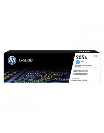 HP TONER ORIGINAL CF531A CIAN 1100K - CF531A / N?205A