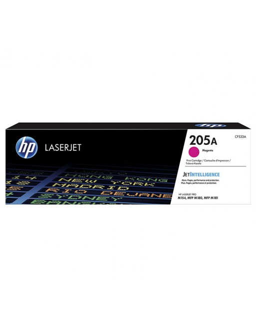 HP TONER ORIGINAL CF533A MAGENTA 1100K - CF533A / N?205A