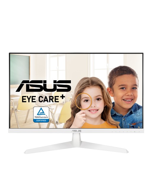 ASUS - MONITOR VY249HE-W - 23.8 PULG (60,5 CM) - 1920X1080 - IPS - 75 HZ - 1 MS - FULL HD - BLANCO