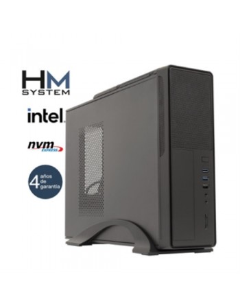 HM SYSTEM ABREGO C8+ - SOBREMESA SFF - 12? GEN - INTEL CORE I3 12100 - 8GB DDR4 - 500GB NVME - USB 3.0 - 4 A?OS GARANT?A - 30 D?