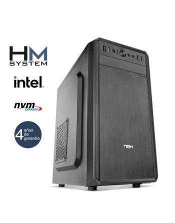 HM SYSTEM ABREGO C9+ - MINITORRE MT - 13? GEN - INTEL CORE I3 13100 - 8GB DDR4 - 250GB SSD M.2 NVME - 4 A?OS GARANT?A - 30 D?AS 