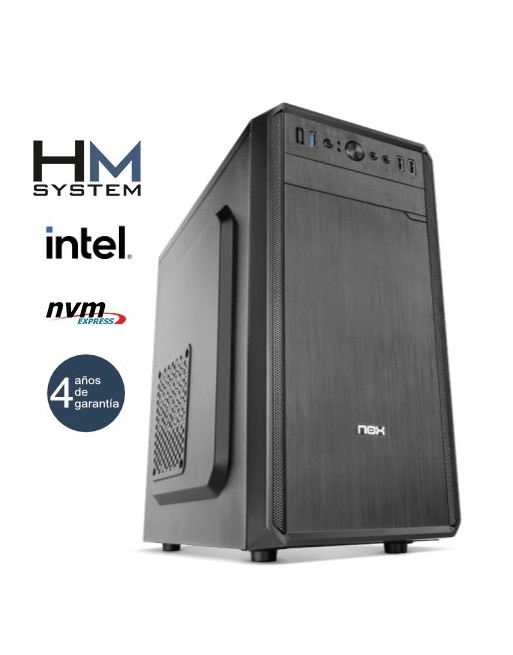 HM SYSTEM SOLANO C10 - MINITORRE MT - 14? GEN - INTEL CORE I5 14400 - 16GB DDR4 - 1TB SSD M.2 NVME - 4 A?OS GARANT?A - 30 D?AS D