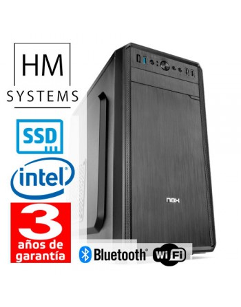 HM SYSTEM SOLANO C6+ - MINITORRE MT - 10A GEN - INTEL CORE I5 10400 -  8GB DDR4 - 480GB SSD - SIN GRABADORA - USB 3.0 - 4 AÑOS G
