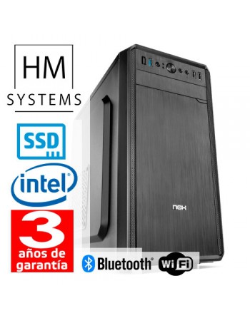 HM SYSTEM SOLANO C6+ - MINITORRE MT - 10A GEN - INTEL CORE I5 10400 - 8GB DDR4 - 480GB SSD - SIN GRABADORA - USB 3.0
