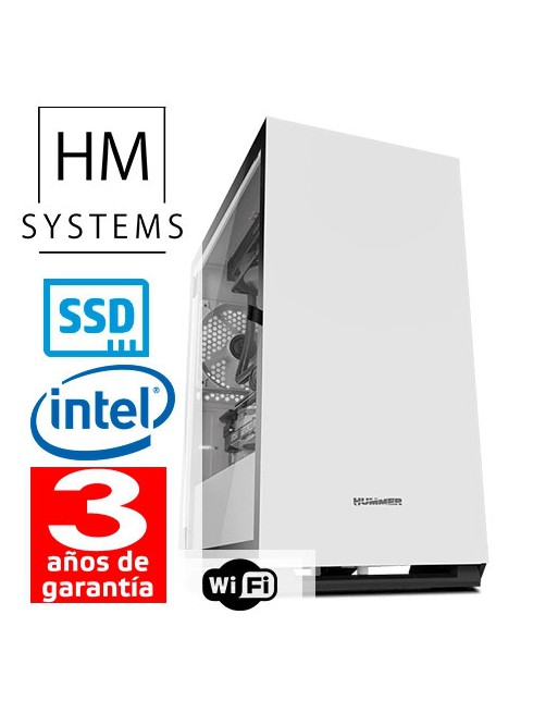HM SYSTEM SOLANO C8+ - MINITORRE MT - 12A GEN - INTEL CORE I5 12400 - 16GB DDR4 - 500GB SSD M.2 NVME - GRABADORA - USB 3.0