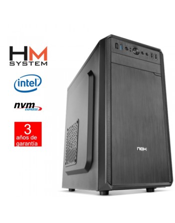 HM CORUS C7+ - MINITORRE MT - 11ª GEN - INTEL CORE I7 11700 - 16 GB DDR4 - 500 GB SSD M.2 NVME - GRABADORA - USB 3.0 - 3 AÑOS GA