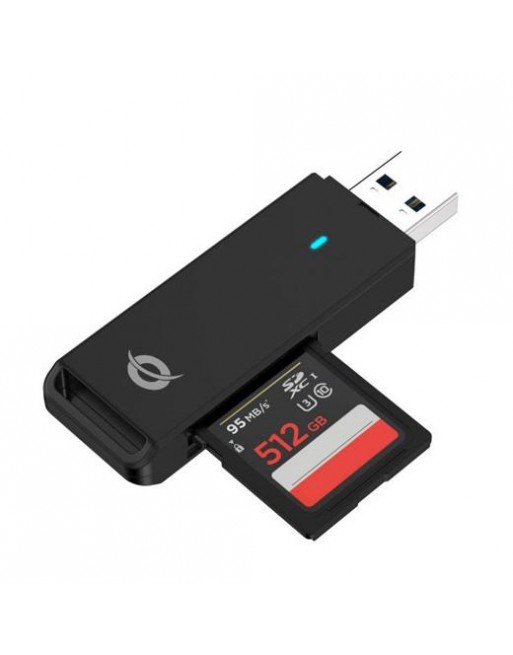 CONCEPTRONIC LECTOR DE TARJETAS EXTERNO USB 3.0  ID-BIAN02B