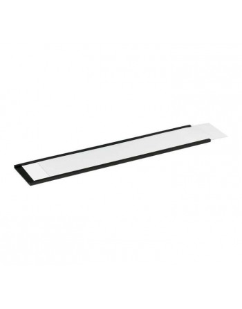 DURABLE PACK 50 PORTA ETIQUETAS MAGNEXICA 200X40 FORMA C PARA ESTANTERIA METALICA - 171958