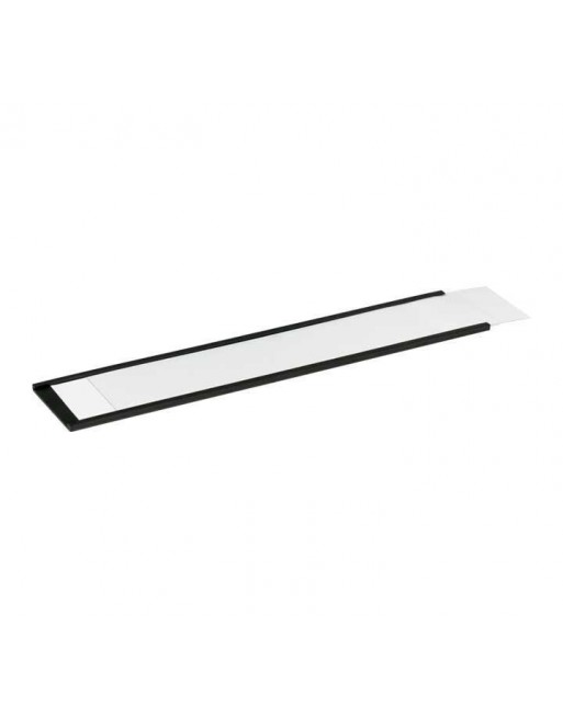 DURABLE PACK 50 PORTA ETIQUETAS MAGNEXICA 200X40 FORMA C PARA ESTANTERIA METALICA - 171958