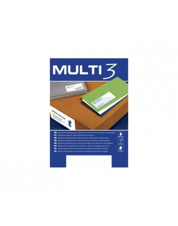 MULTI3 100 ETIQUETA CD/DVD 117MM BLISTER - 10816