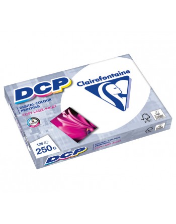 CLAIREFONTAINE PACK 125 HOJAS PAPEL BLANCO DCP A4 250G - 1857