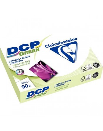 CLAIREFONTAINE PACK 500H PAPEL BLANCO RECICLADO GREEN DCP A4 90G - 50014SC