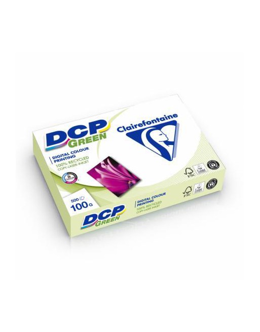 CLAIREFONTAINE PACK 500H PAPEL BLANCO RECICLADO GREEN DCP A4 100G - 50022SC
