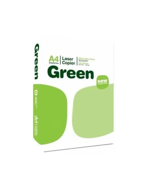 MULTIMARCA CAJA 5 PAQUETES 500H PAPEL 75 GR. GREEN PAPER