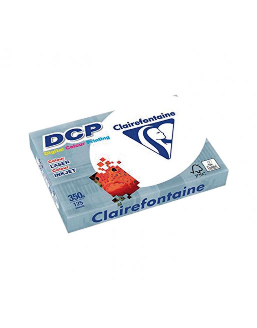 CLAIREFONTAINE PACK 125H PAPEL DCP A4 350GR - 3806C