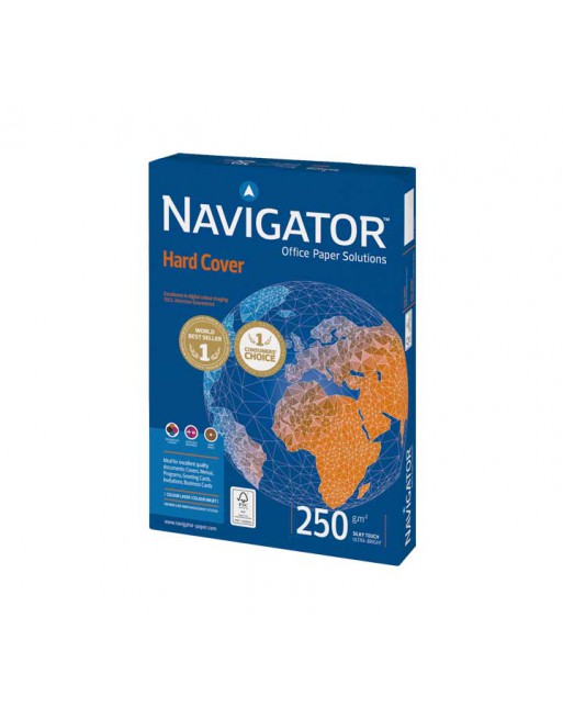 NAVIGATOR PACK 125H PAPEL HARD COVER A4 250GR - HARD COVERA4