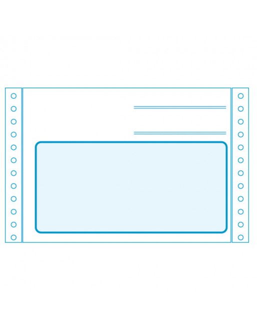 FABRISA CAJA 700 H PAPEL CONTINUO ALBARAN 24X6 PULGADAS 3 HOJAS 2 TREPADOS -16206