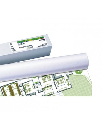FABRISA ROLLO PLOTTER 80G 914MMX50M BLANCO 36 PULGADAS - 16093
