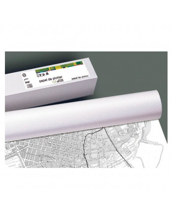 FABRISA ROLLO PLOTTER PLUS ALTA BLANCURA NO ESTUCADO 80G 1067X50X50MM -16096