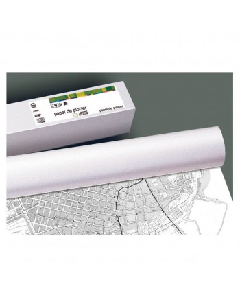 FABRISA ROLLO PAPEL PLOTTER PLANOS 594MMX175M 80GR -16089