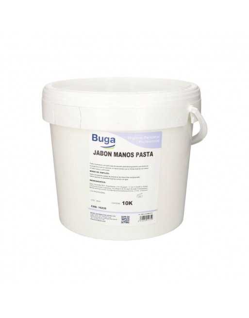 BUGA BIDON JABON PASTA PARA HIGIENE DE MANOS DESENGRASANTE INTENSO PERO SUAVE 10KG 15235