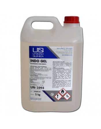 UQU BIDON DE GEL HIDROALCOH?LICO 5 L - 